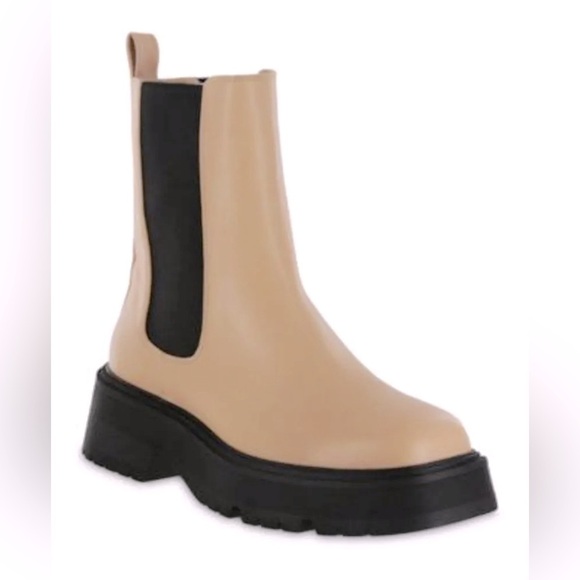 MIA Women’s Chunky Block Heel Boots Size 8.5 NEW - Picture 1 of 7
